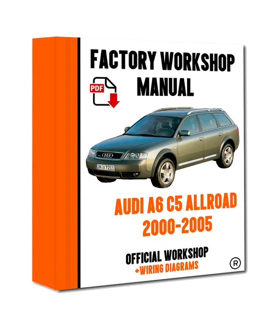 OFFICIAL MANUAL Service Repair Audi A6 C5 Allroad 2000 2005