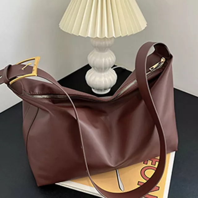 Sac fourre-tout classique vintage en cuir PU pour femmes de grande capacité