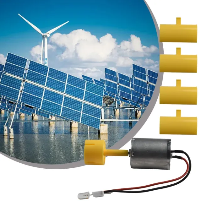 Hágalo usted mismo Mini Kit de Turbina Eólica Experimento Educativo Modelo de Generador de Energía Eólica