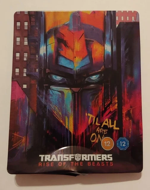 TRANSFORMERS RISE OF THE BEASTS Steelbook Ultra 4K + Bluray UHD EUR
