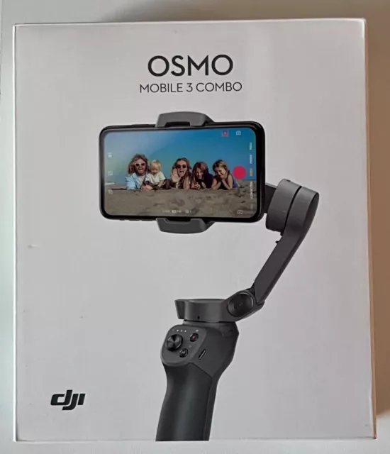 DJI Osmo Mobile 3 Combo Gimbal Stabilizer - Never Used Original Box