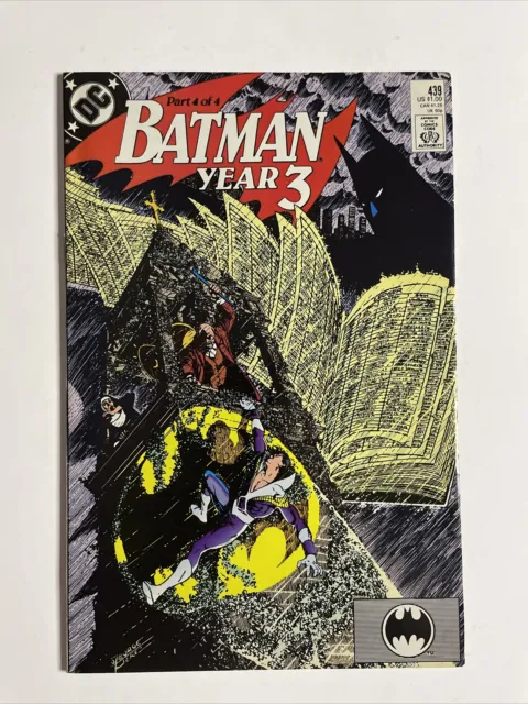 Batman #439 (Sep 1989, DC) 9.2 NM DC High Grade Comic Book Year 3 Part 4