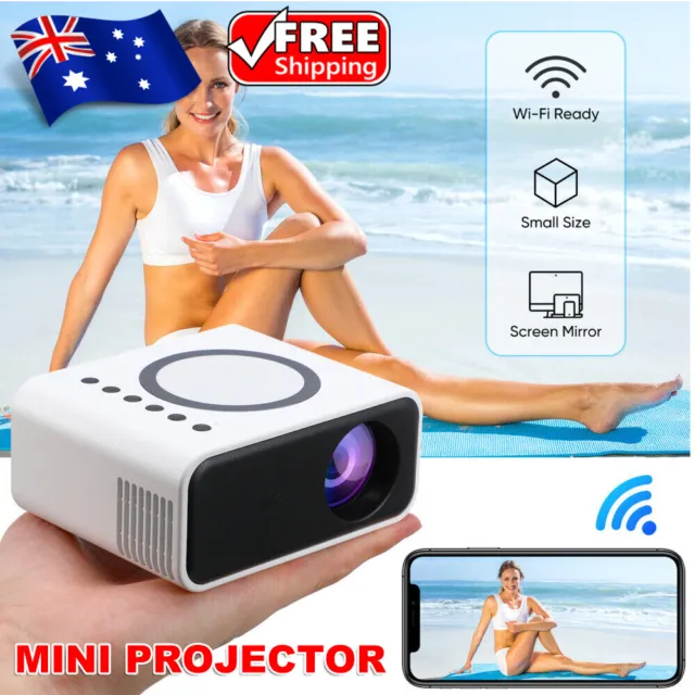 Proyector Hitoritabi HD - Proyector Portátil 4K HY300, 2024 Best 4K WIFI  Mini Projector, Mini Portable Automatic Keystone Correction HD Projector,  Portable Outdoor/Indoor Movie Projector for Christmas