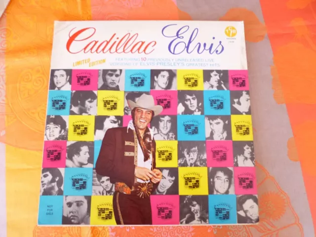 Elvis Presley – Cadillac Elvis LP 33t TCB Records 1-8-35 US 1979