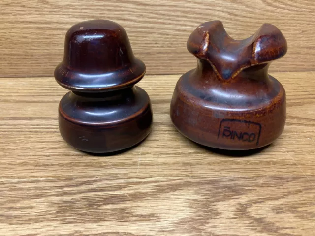 vintage ceramic electric insulators Pinco