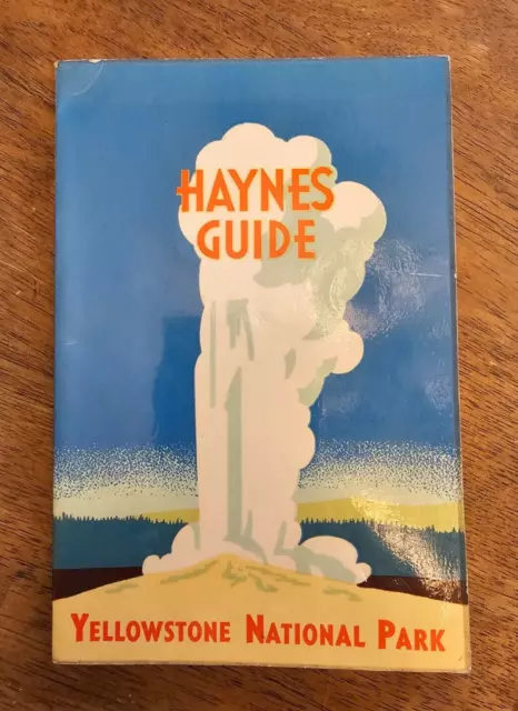 Haynes Guide book Yellowstone National Park 1959 vintage road trip car auto