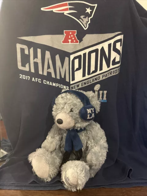 New England Patriots NFL Champions 2017 Super Bowl T Shirt / Plush Bundle Joblot