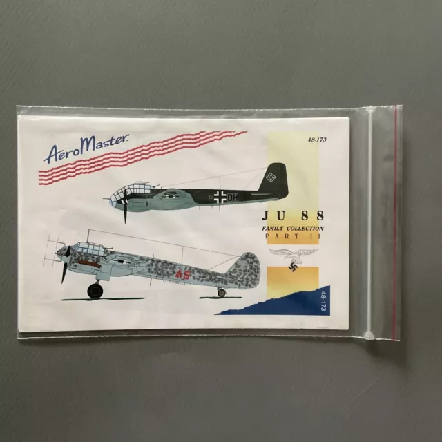 Aero Master Products #48-173 Ju 88 Family Collection Part Ii, 1:48, New