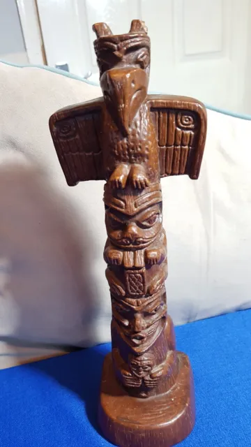 Totem Pole Crafted by Shamans Canada