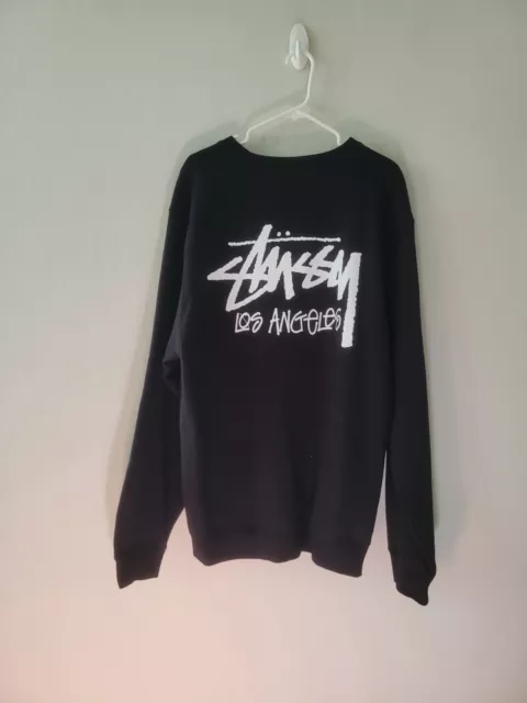 New Men's Stüssy Los Angeles Chapter Store Crew Sweatshirt (XL)