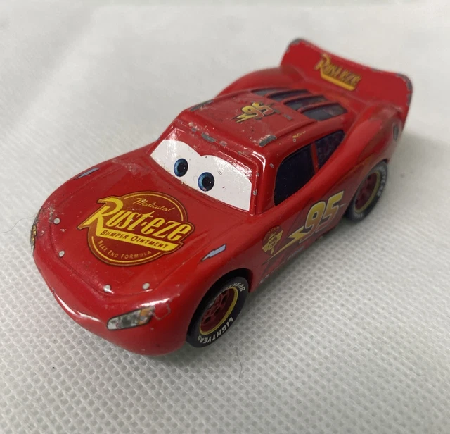 DISNEY PIXAR CARS Hudson Hornet Piston Cup Lightning McQueen Diecast 1: ...