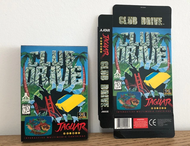 Console De Jeux Atari Jaguar 64-Bit ATARI KARTS Boîte De Jeu NEUVE P/N