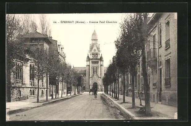 CPA Épernay, Avenue Paul Chandon