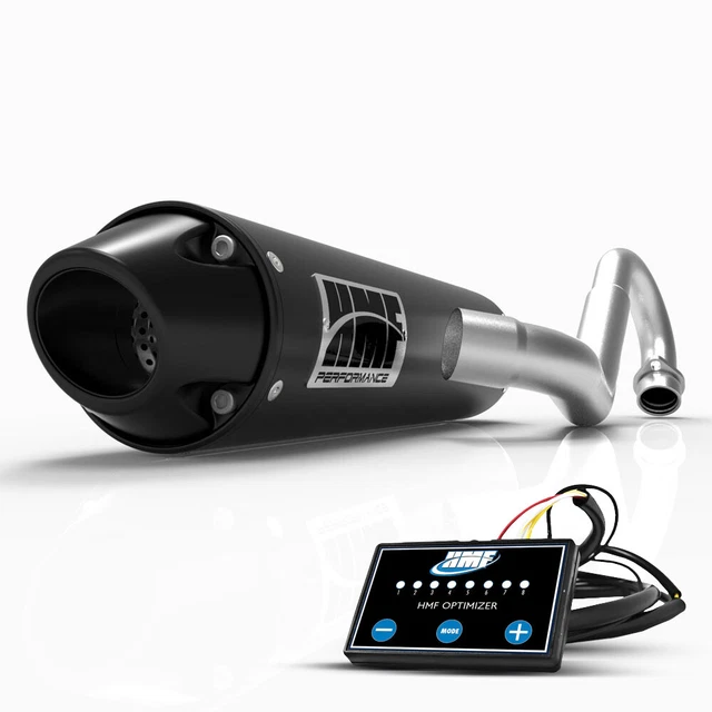 HMF Yamaha YFZ 450R Full Exhaust Black w/Blk Euro + EFI (09-23)