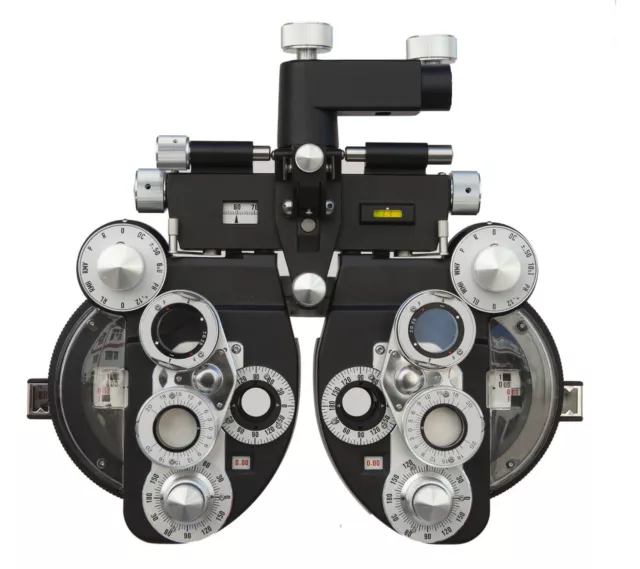 Ophthalmic  Vision Tester Black Optical Manual Refractor Optometry VT-80