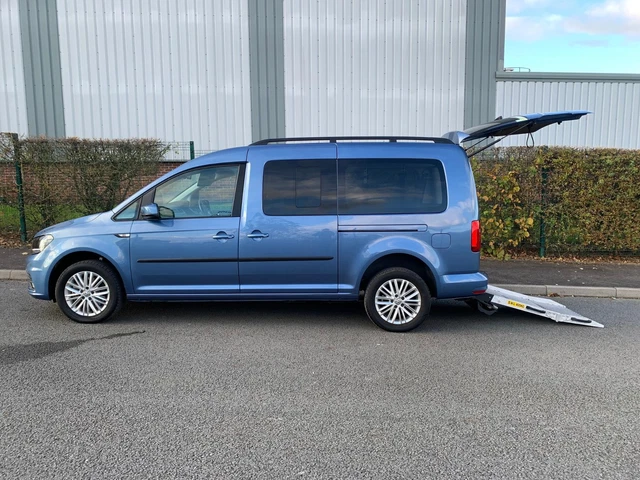 2017 Volkswagen Caddy Maxi Life LWB 1.6 TDI WAV Wheelchair Accessible Ramp 5,944
