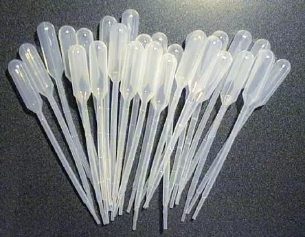 500 Graduated 3 ml Transfer Pipette 155mm pipet dropper