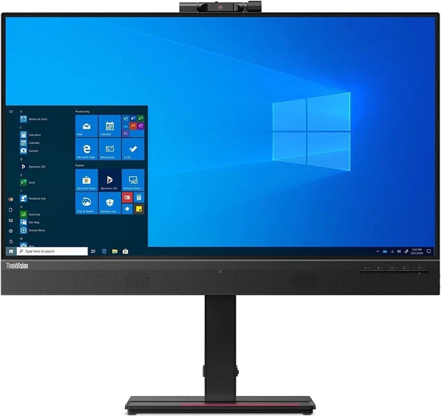 NEW 2023 Lenovo ThinkVision T24v-30 24" (23.8) FHD IPS, Speakers, IR+RGB Webcam
