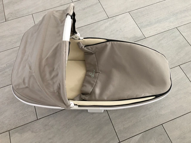 Quinny BUZZ Xtra und Moodd Babywanne Kinderwagen mit Matratze in Beige