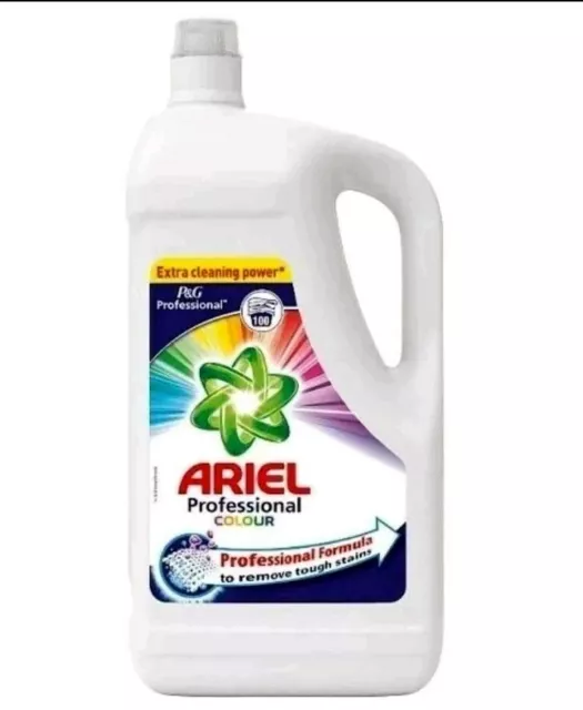 Ariel Professional Color Waschmittel, Flüssig 5 L, 100 Wäschen. NEU.