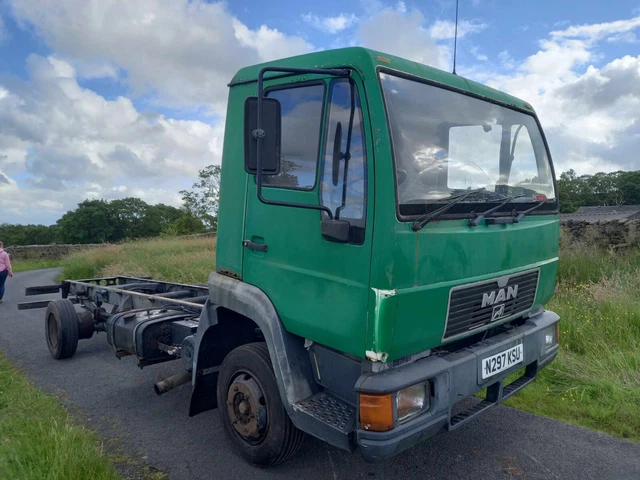 Man Truck Lorry Breaking 8153 Man 4 Cylinder Turbo Engine 7.5 Ton Man Parts