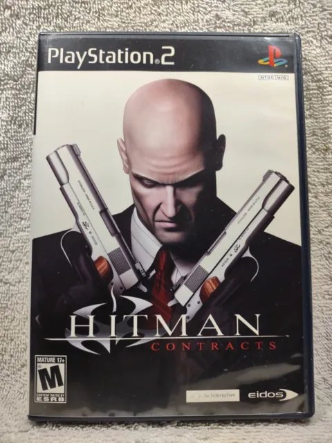 Hitman: Contracts - (PS2, 2004) *Great Condition* Black Label* FREE SHIPPING!!!