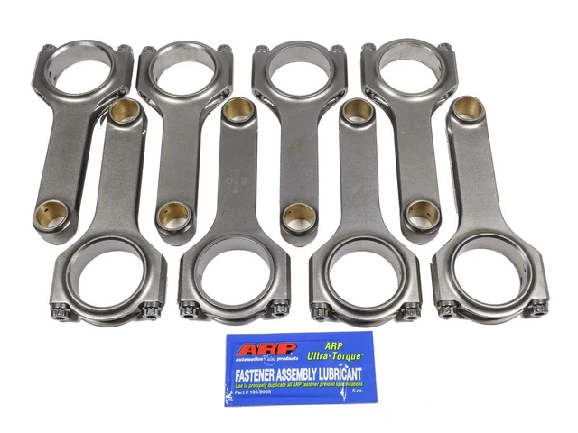 Eagle 6.000 In Forged H-Beam Connecting Rod Sbc 8 Pc P/N Crs6000b3dl19
