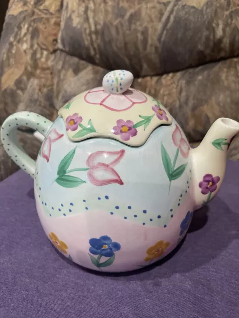 Flowers Inc., Balloons Decorative Collectible Teapot