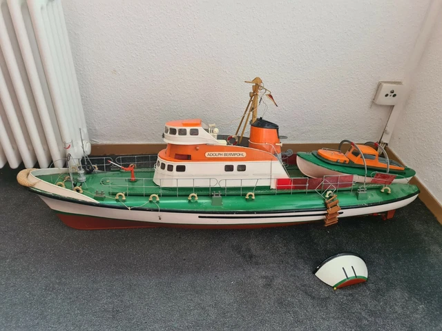 GRAUPNER ADOLPH BERMPOHL mir Beiboot Vegesack EUR 200,00 - PicClick DE