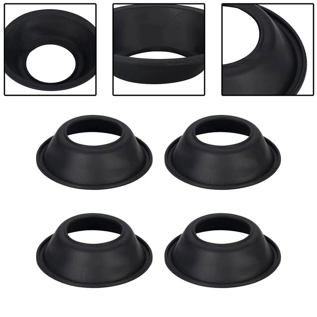 Vergasermembran 23,9 Mm Für Yamaha XV250 - Schwarze Gummi-Membran Ersatz