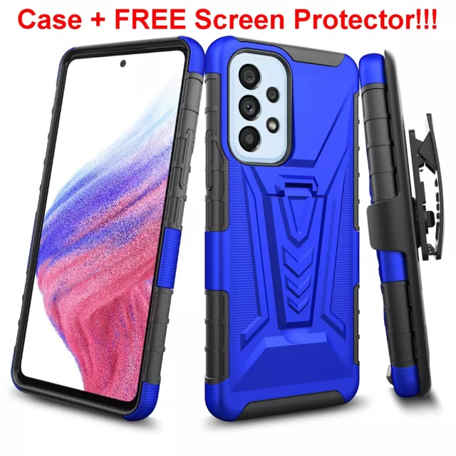 360 Full Body Rugged ShockProof Heavy Duty Armor Tough Hard Case Cover Samsung