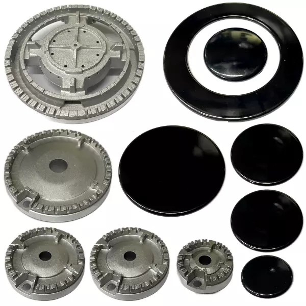 Piano Cottura Da Incasso 5 Fuochi Con TC Griglie Smaltate - Inox Tecnogas B95VX - Foto 6