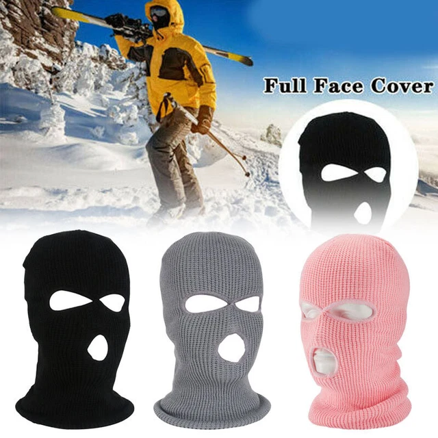 Sturmmasken Balaclava Sturmhaube 3 Loch Kart Motorrad Skimaske Räubermaske Mütze