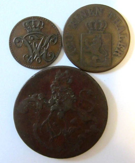 German States (Hesse-Cassel) 3 Coins