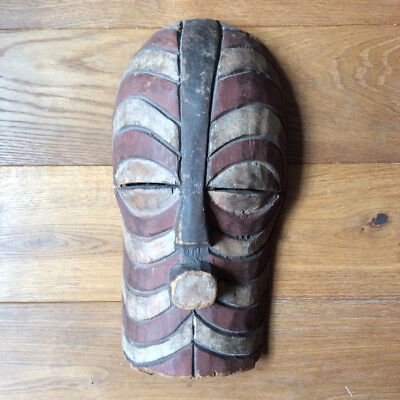 Antique Mask African - Kifwebe Songye Wooden - Arts First - Art Tribale
