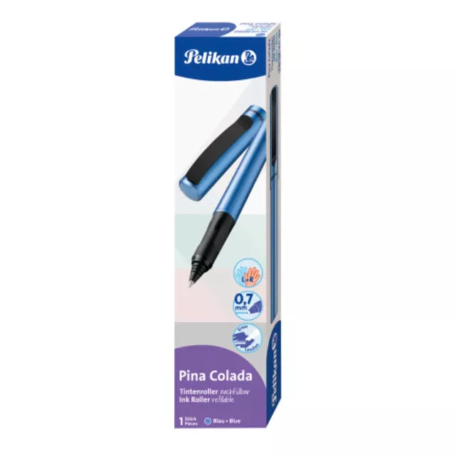 Pelikan Tintenroller Pina Colada, blau metallic 2