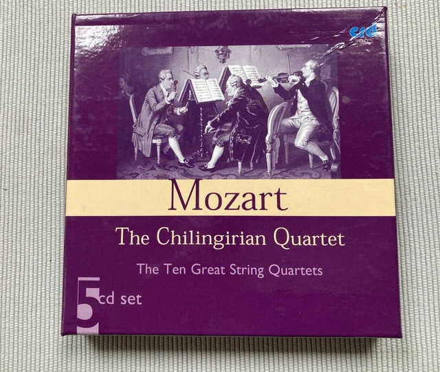 Mozart String Quartets. Chilingirian Quartet. 5 CD set.