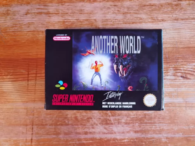 Another World Super Nintendo Complet PAL FAH
