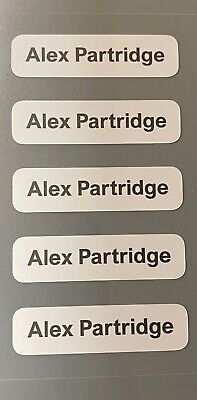 40 ferro su etichette nome personalizzato a colori School Uniform TAG Home Care 