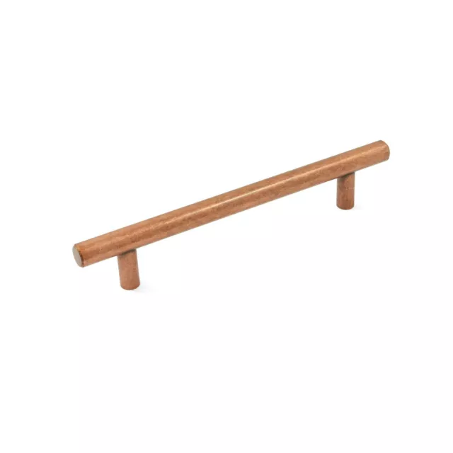 T Bar Handle Copper Antique Door / Drawer 178mm |  kitchen cupboard cabinet