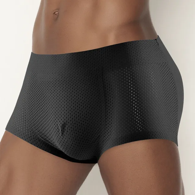 Sexy Mens Booster Bulge Enhancer Ball Lifter Rings Briefs G-string  Underwear