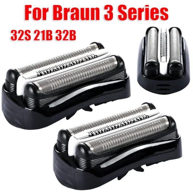 For BRAUN 32S 32B Replacement Foil and Cutter Cassette For Series 3 Shavers