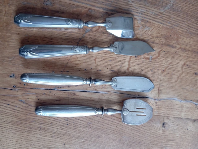 Service à mignardises (3) - Argent, Métal argenté - France