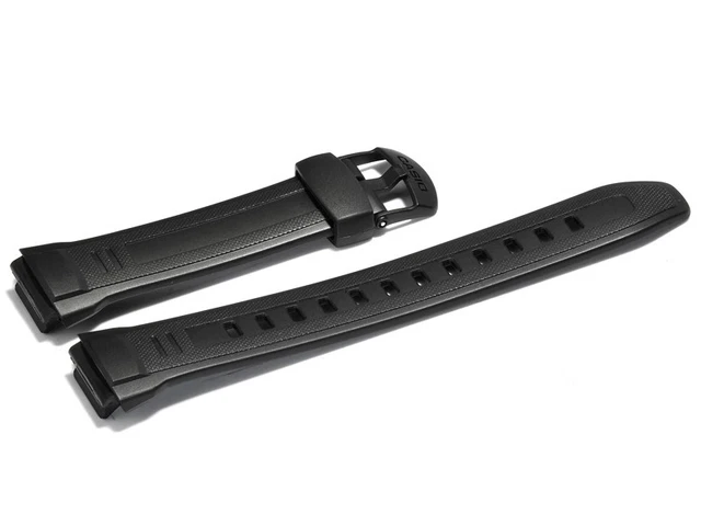 Bracelet De Montre Casio GPW-1000-1A – Résine Et Fibre De Carbone, Noir, Neuf