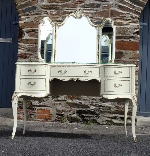 Vintage French Style Dressing Table