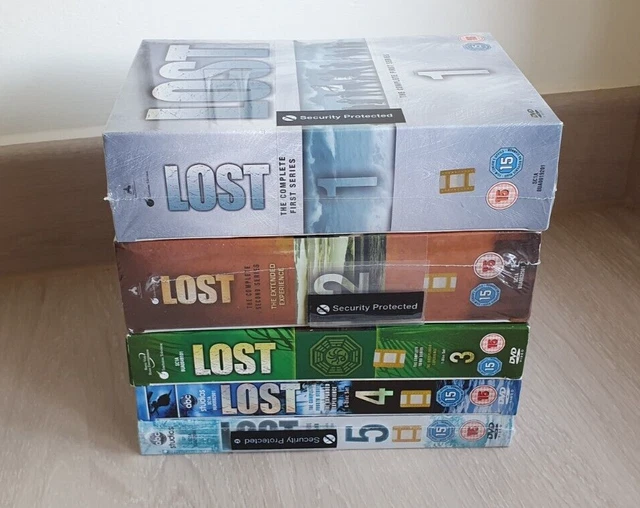 LOST COMPLETE SEASONS 1-5 DVD BoxSet Series 1 2 3 4 5 Season 1 2 5 New ...