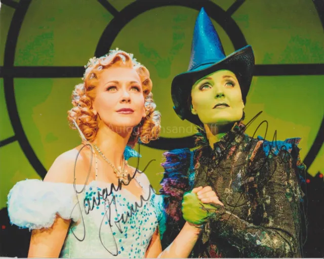 Kerry Ellis & Savannah Stevenson HAND Signed 8x10 Photo Autograph Wicked Musical