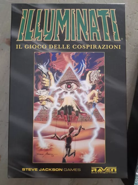 Illuminati Il Gioco Italiano+omaggio Olografico Vintage 2