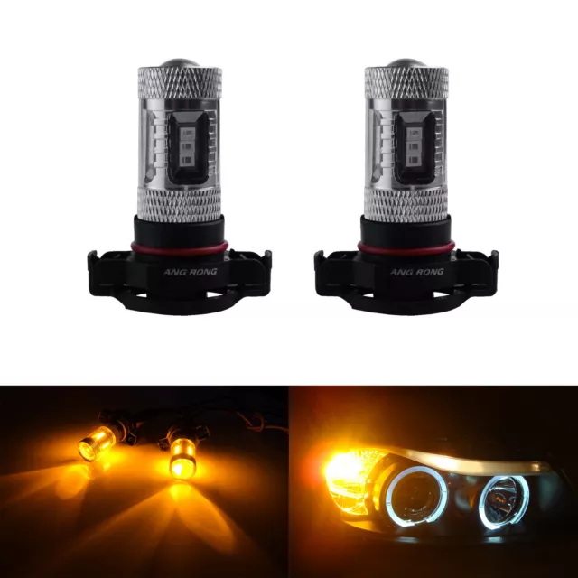 2 PSY24W 15W LED Blinker Blinklicht Birne für BMW E90 E92 E93 E83 E70 E71 Z4 E89