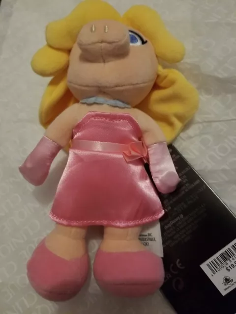 Disney Parks NuiMOs Plush Doll Poseable Muppet Miss Piggy New